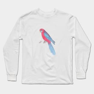 Crimson rosella Long Sleeve T-Shirt